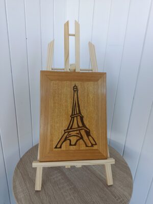 Tour_Eiffel Tableau décoratif artisanal motif la tour Eiffel