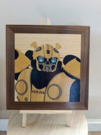 Bumblebee Tableau décoratif artisanal motif Bumblebee Transformers