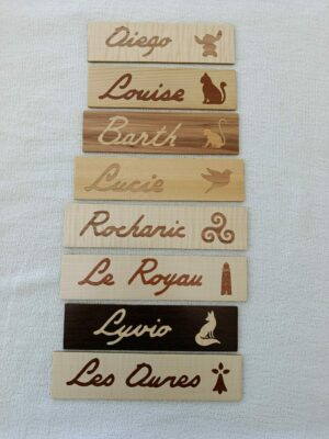 Marque page chat