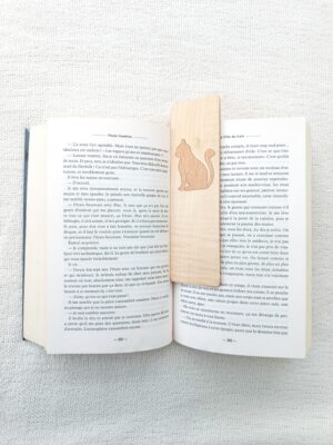 Marque page chat