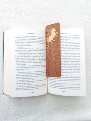 Marque pages cheval