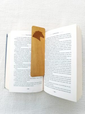Marque pages cheval breton