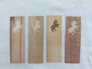 Marque pages à personnaliser motif Cheval