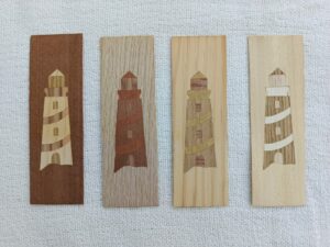 Marque pages à personnaliser motif Phare