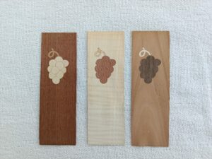Marque pages à personnaliser motif Raisin