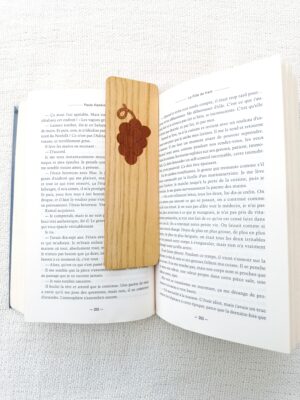 Marque pages raisin