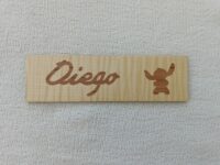 PP_stitch Plaque de porte avec motif